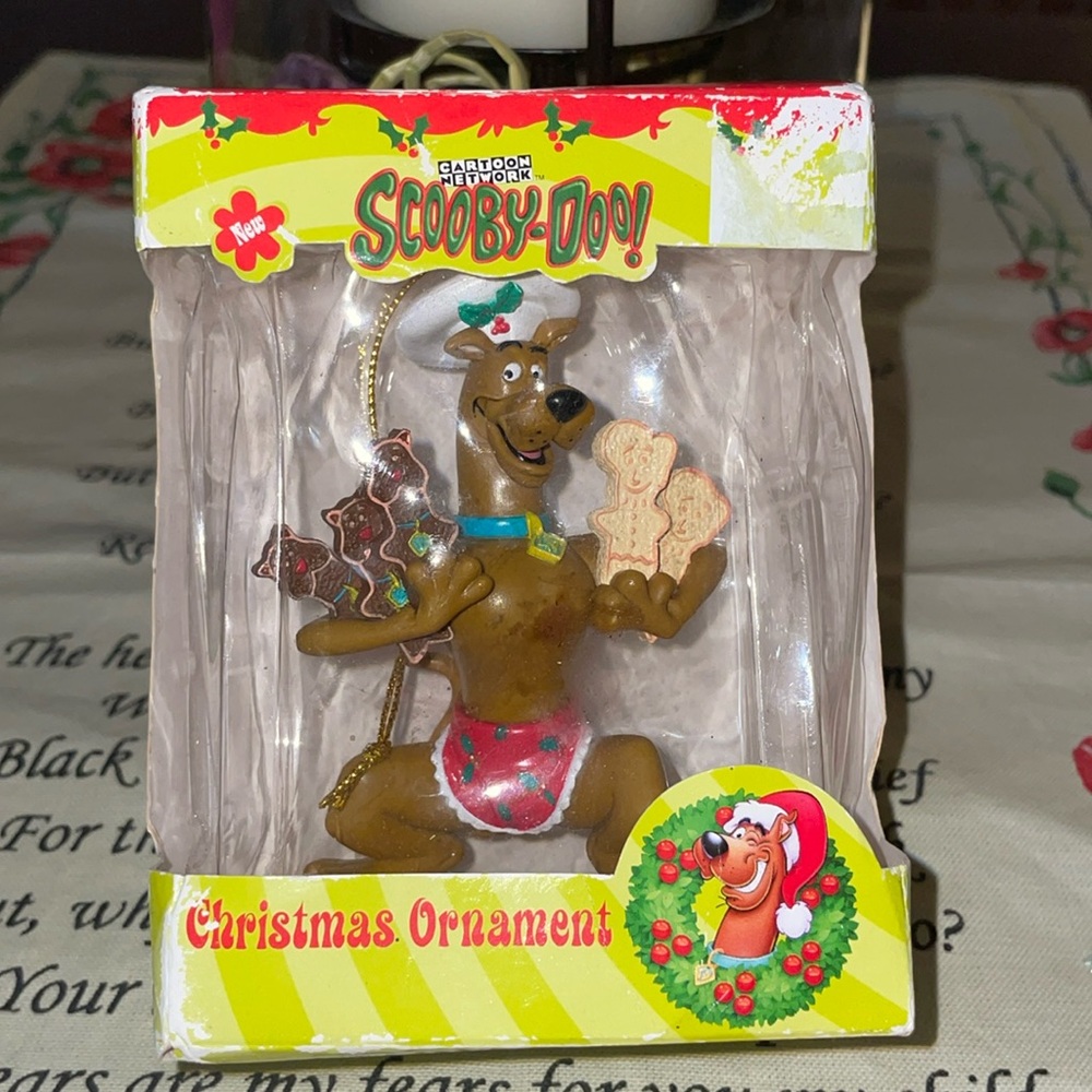 2002 Scooby Doo Cmas Cookie Ornament!